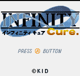 Infinity Cure title screen for Neo Geo Pocket Color